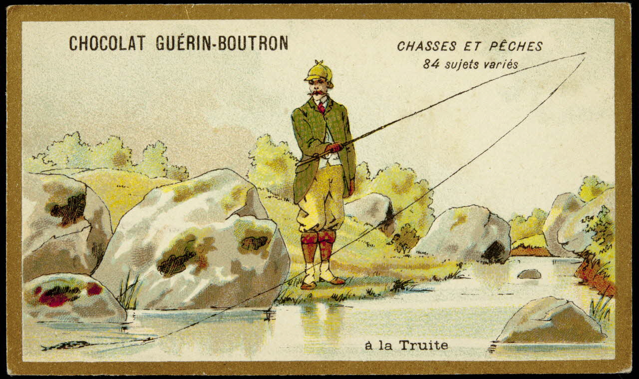 carte réclame CHASSES ET PECHES  à la Truite 1998.77.135.22 Photo