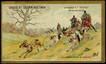 carte réclame CHASSES ET PECHES  au Chevreuil, à courre 1998.77.135.7 Photo