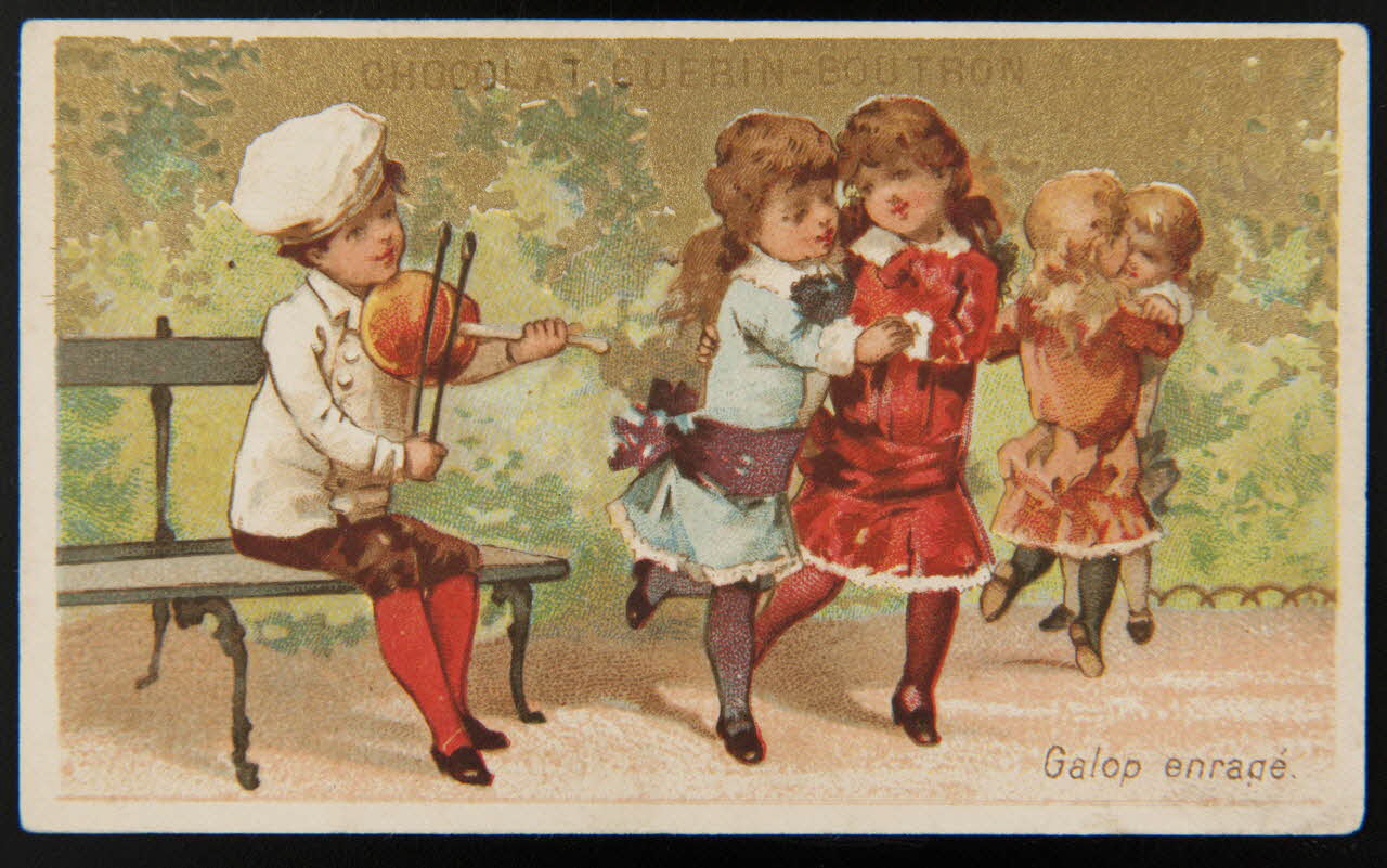 carte réclame Galop enragé. 1998.77.138.1 Photo