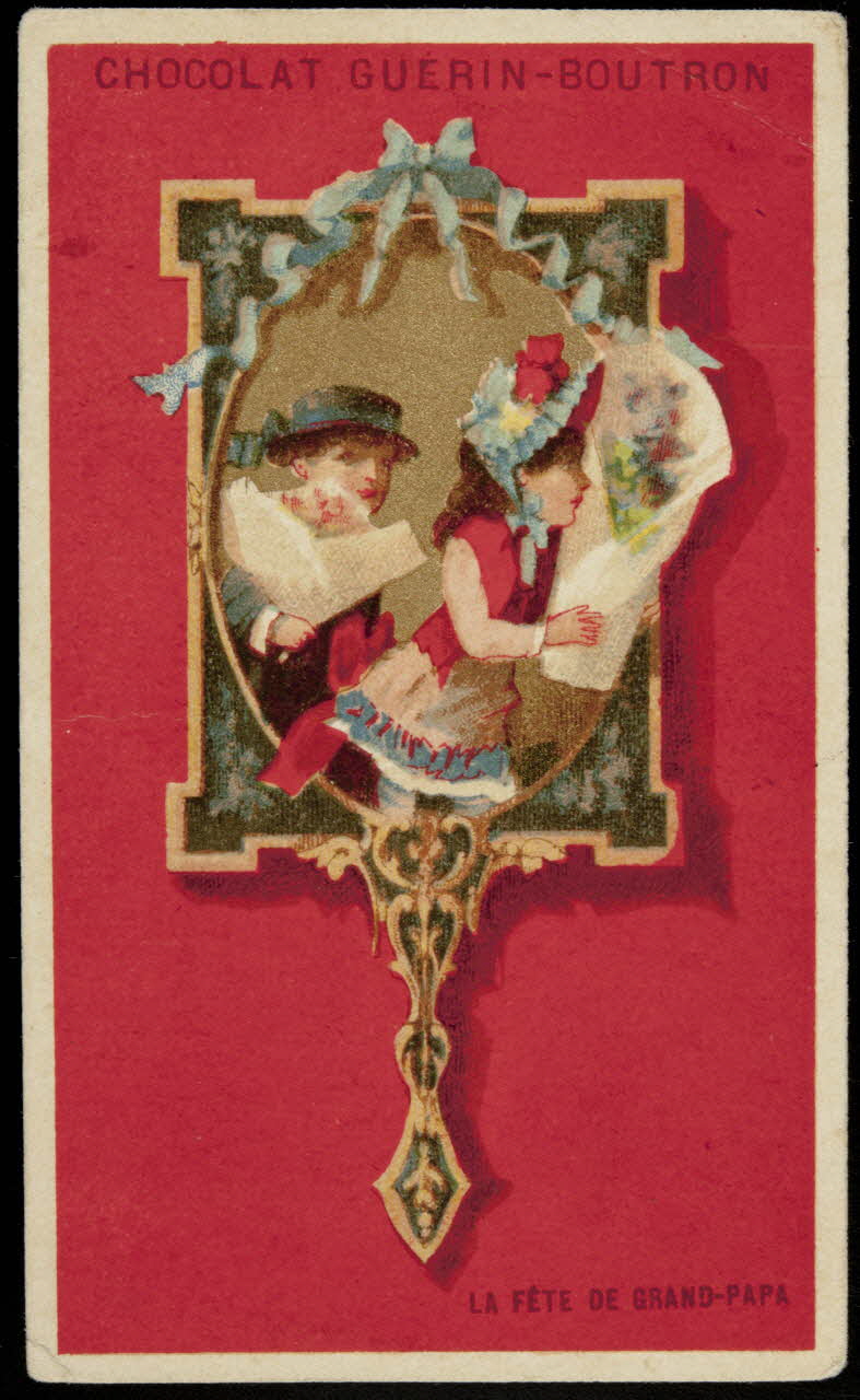 carte réclame LA FÊTE DE GRAND-PAPA 1998.77.141.2 Photo