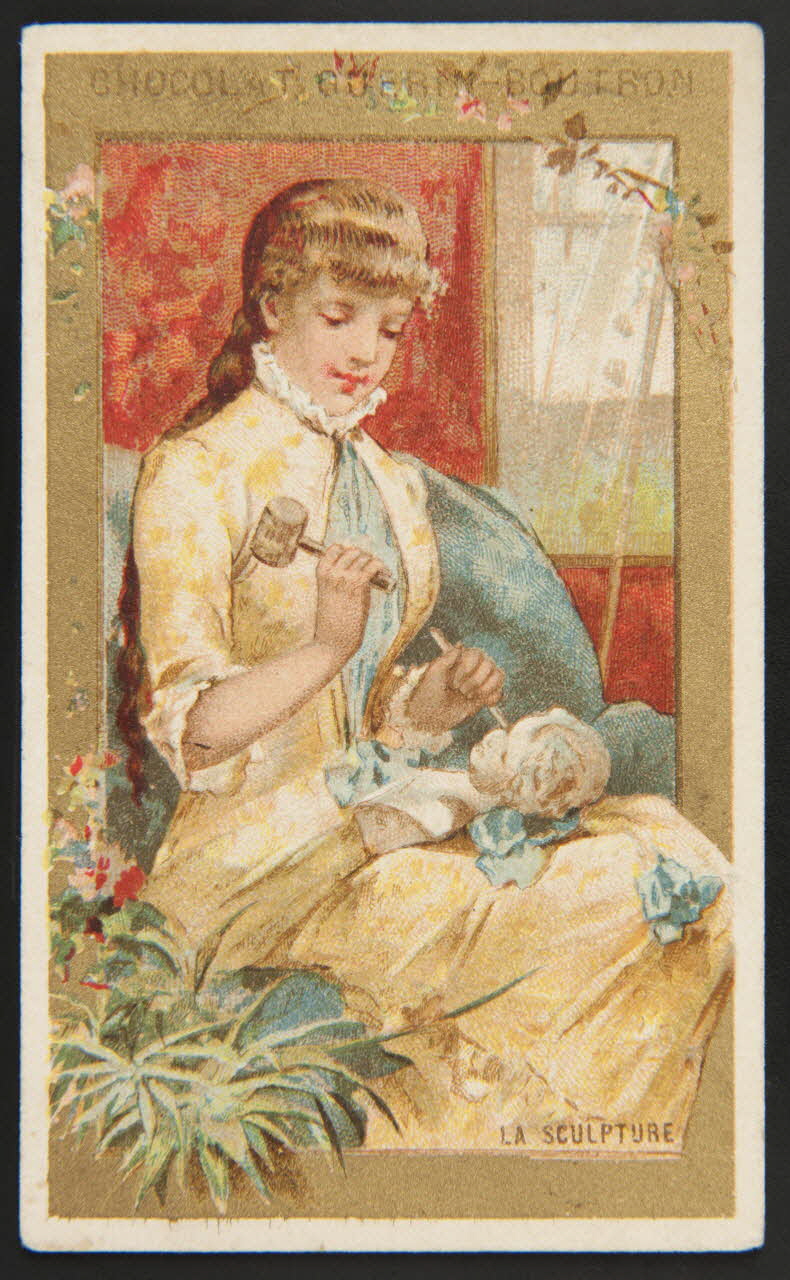 carte réclame LA SCULPTURE 1998.77.142.2 Photo