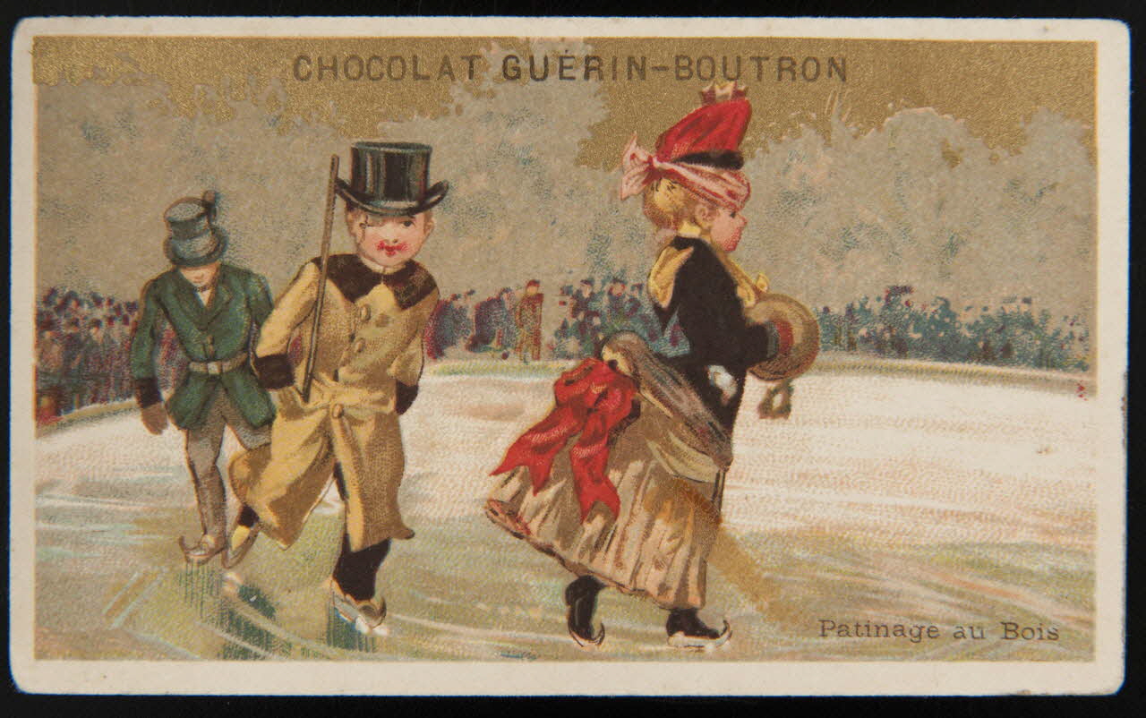 carte réclame Patinage au Bois 1998.77.143.1 Photo