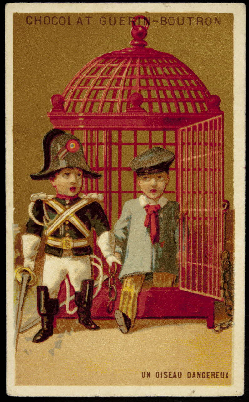 carte réclame UN OISEAU DANGEREUX 1998.77.144.1 Photo