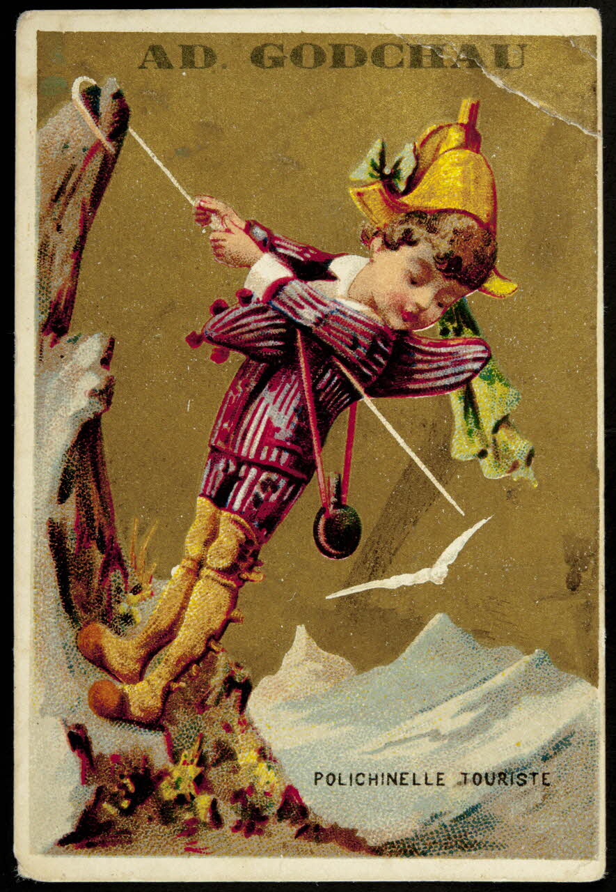 carte réclame POLICHINELLE TOURISTE 1998.77.151.1 Photo