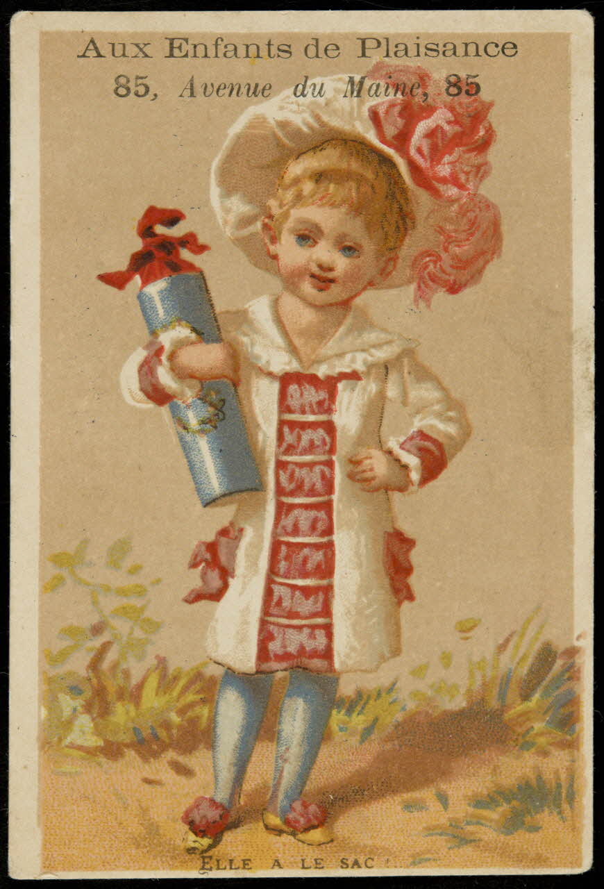 carte réclame ELLE A LE SAC !... 1998.77.159.1 Photo