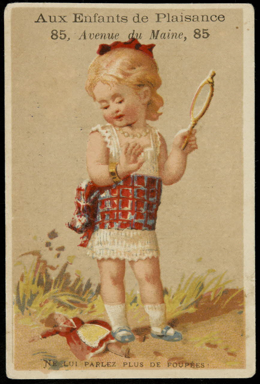 carte réclame NE LUI PARLEZ PLUS DE POUPEES ! 1998.77.159.2 Photo