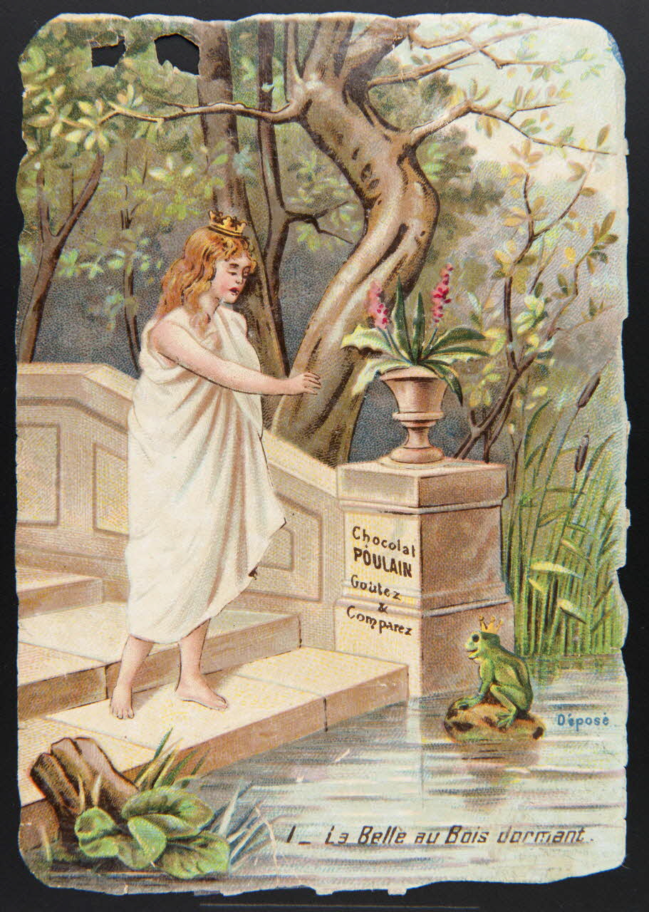 carte réclame 1- La Belle au Bois dormant. 1998.77.167.1 Photo
