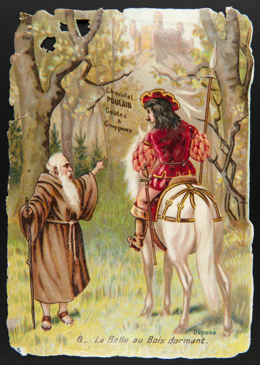 carte réclame 8- La Belle au Bois dormant. 1998.77.167.2 Photo