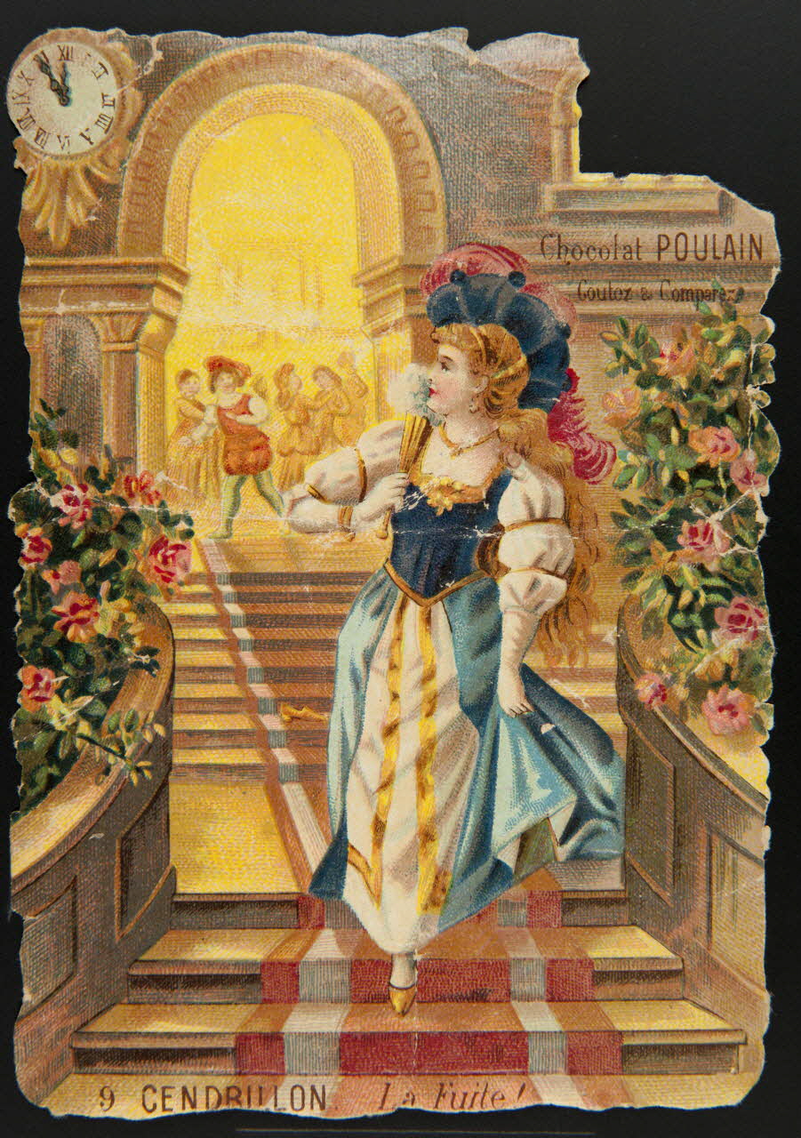 carte réclame 9 CENDRILLON. La Fuite ! 1998.77.168.1 Photo