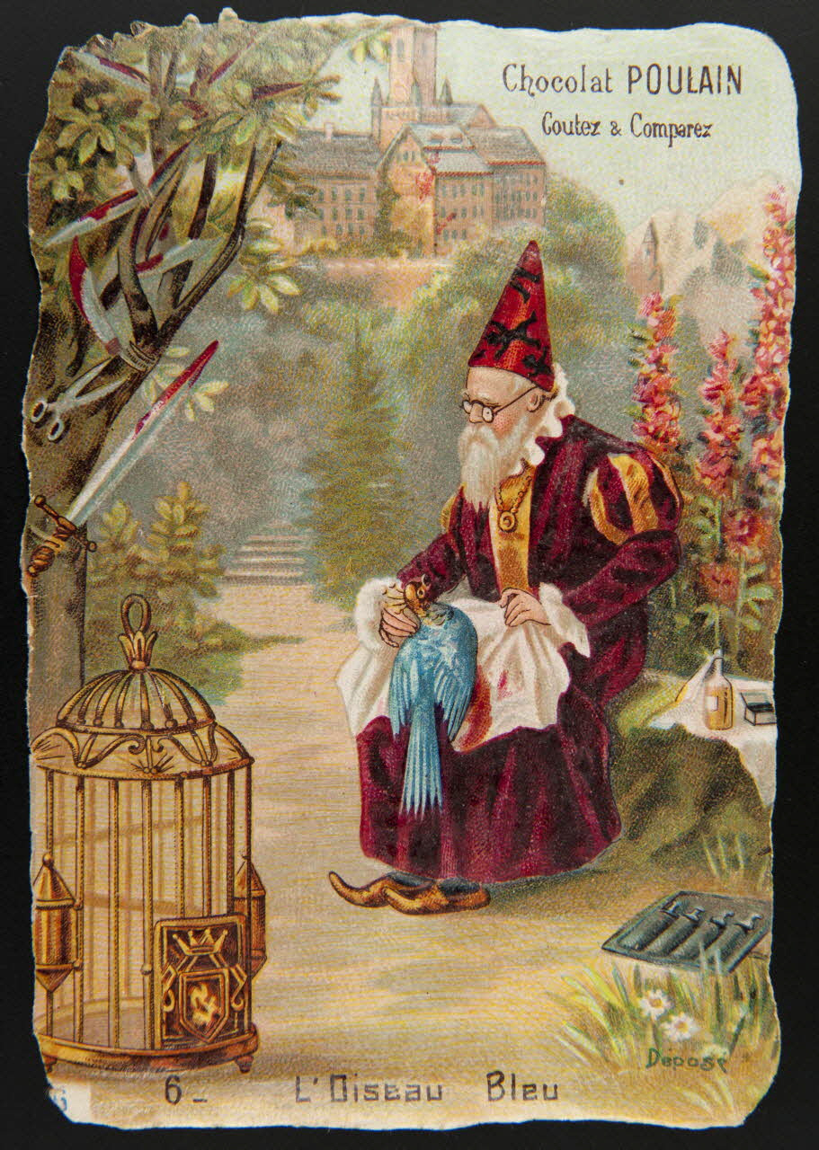 carte réclame 6 - L'Oiseau Bleu 1998.77.170.1 Photo