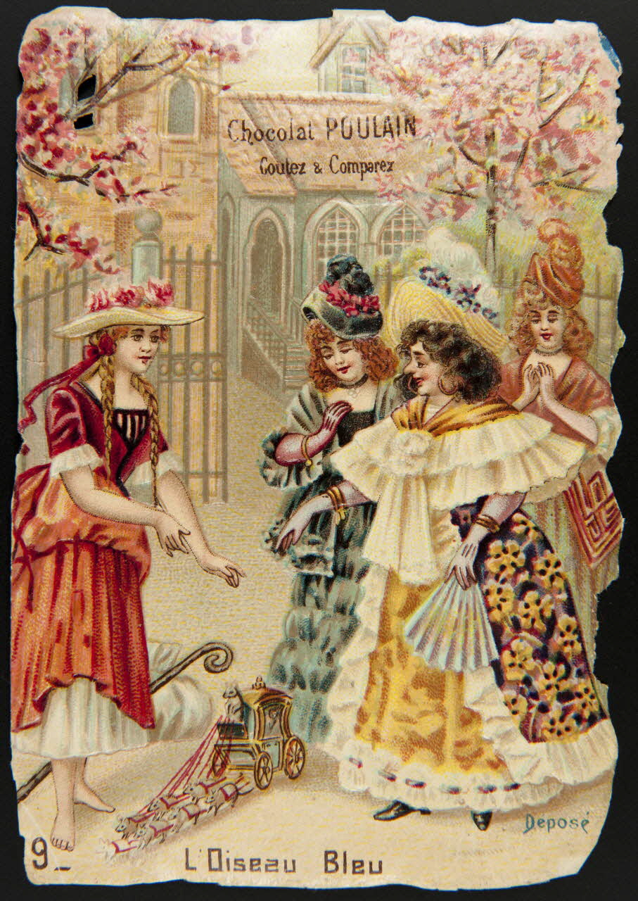 carte réclame 9 - L'Oiseau Bleu 1998.77.170.2 Photo