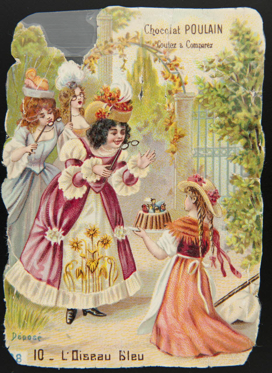 carte réclame 10 - L'Oiseau Bleu 1998.77.170.3 Photo