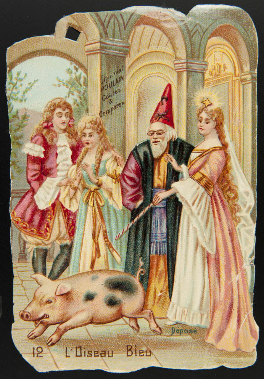 carte réclame 12 L'Oiseau Bleu 1998.77.170.4 Photo