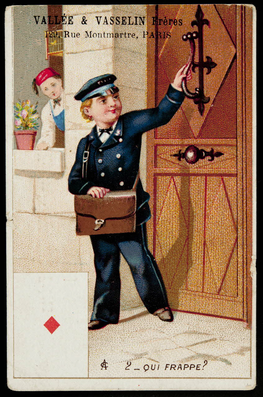 carte réclame 2 - QUI FRAPPE ? 1998.77.190.2 Photo