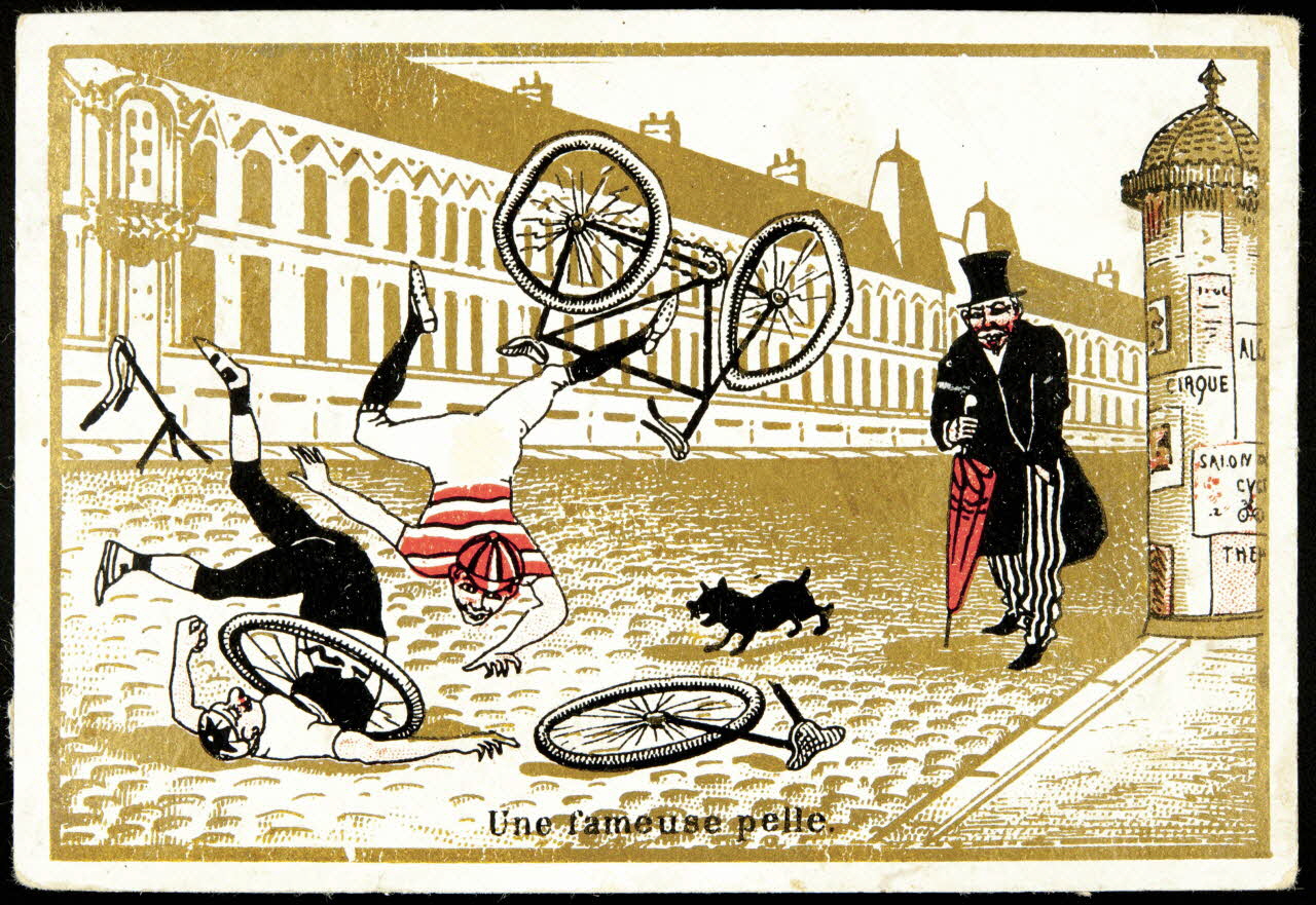 carte réclame Une fameuse pelle. 1998.77.200.6 Photo