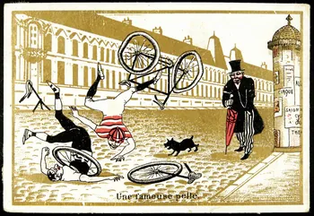carte réclame Une fameuse pelle. 1998.77.200.6 Photo
