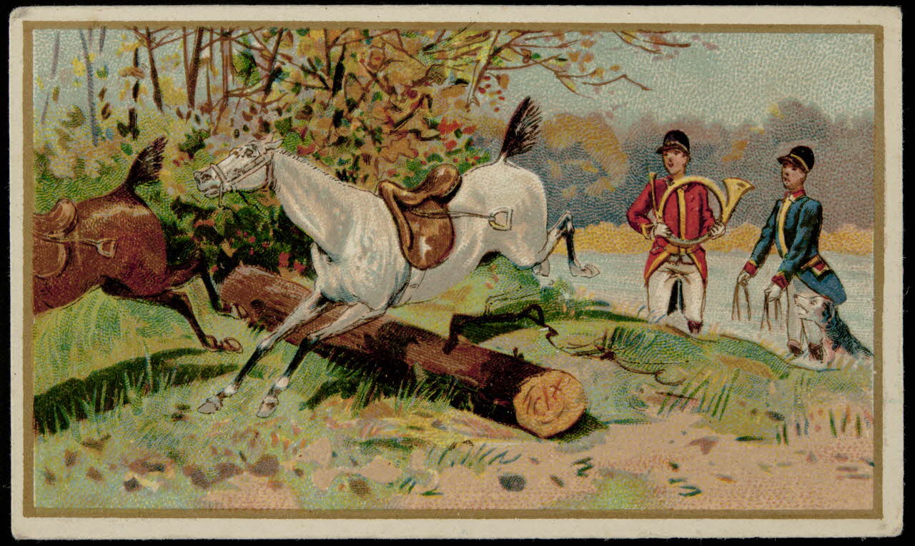 carte réclame Chasse à courre 1998.77.202.5 Photo