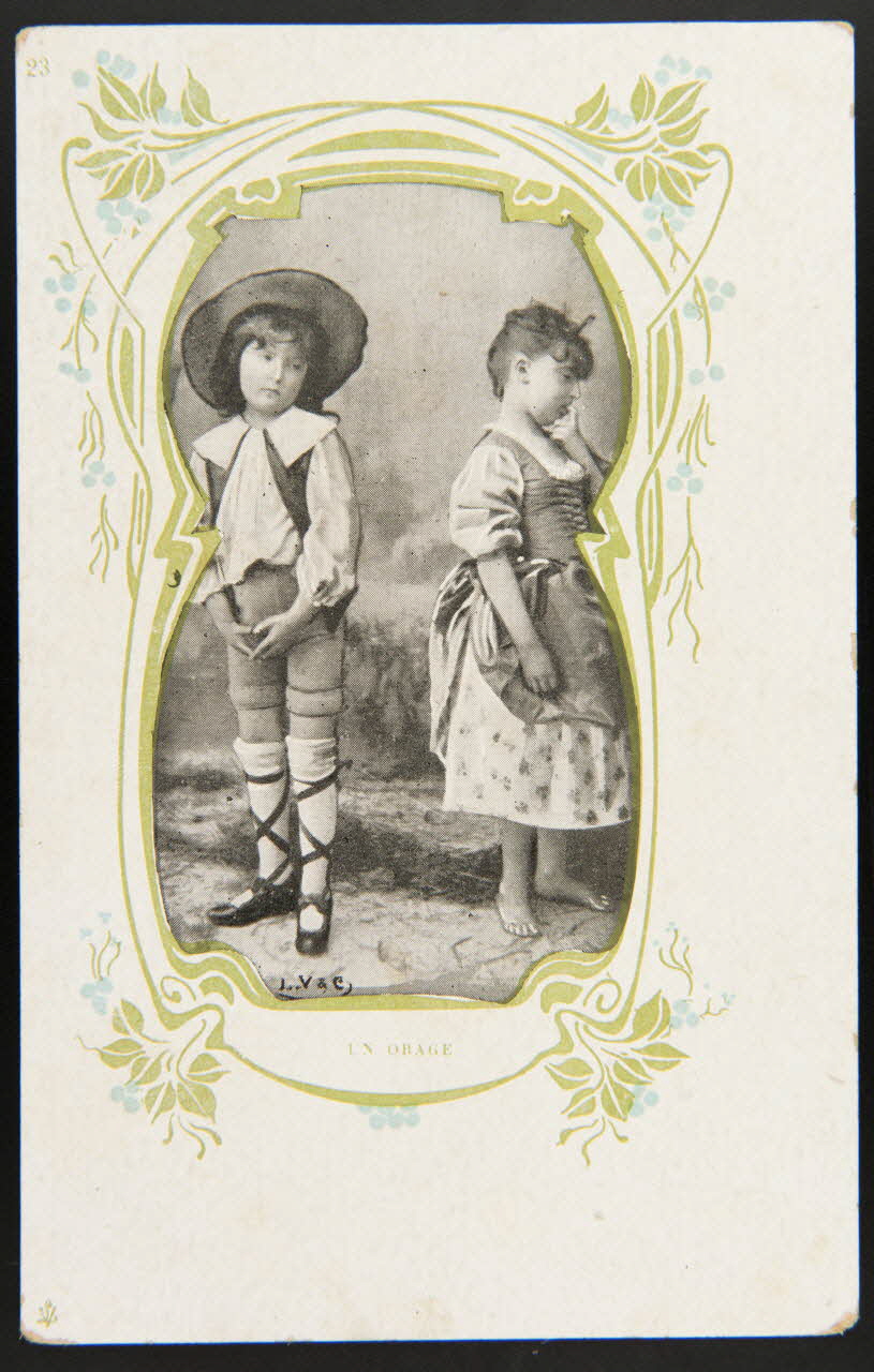 carte réclame UN ORAGE 1998.77.206.11 Photo