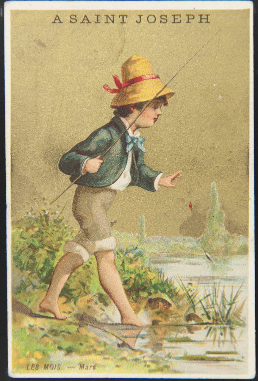 carte réclame LES MOIS. - Mars 1998.77.211.4 Photo