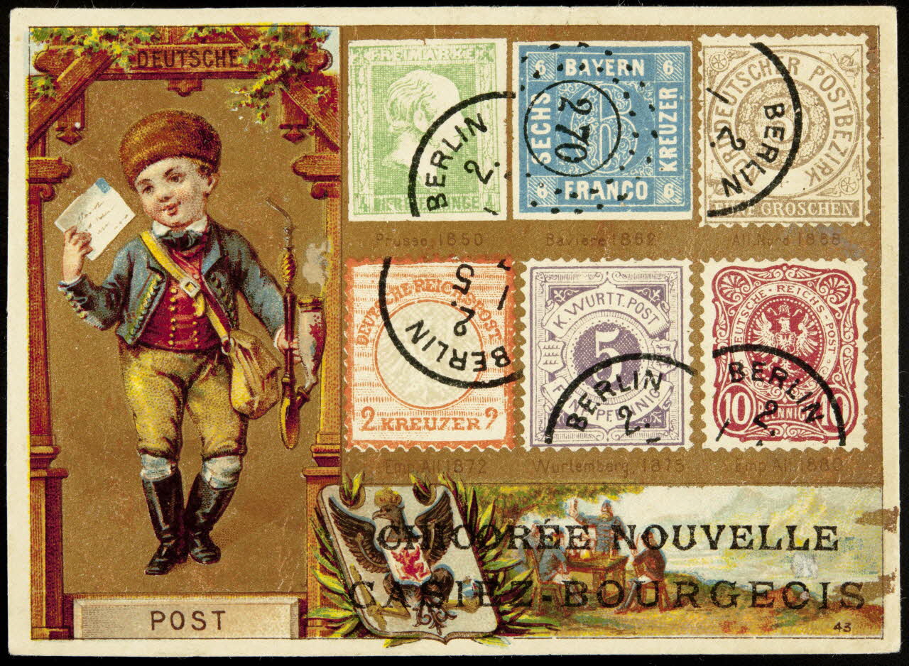 carte réclame DEUTSCHE  POST 1998.77.214.4 Photo