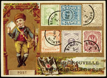 carte réclame DEUTSCHE  POST 1998.77.214.4 Photo
