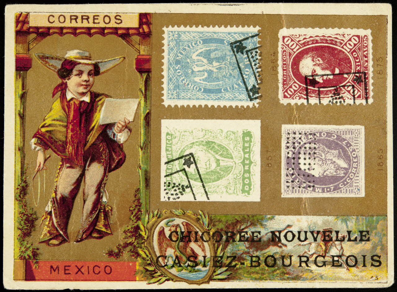 carte réclame CORREOS  MEXICO 1998.77.214.6 Photo