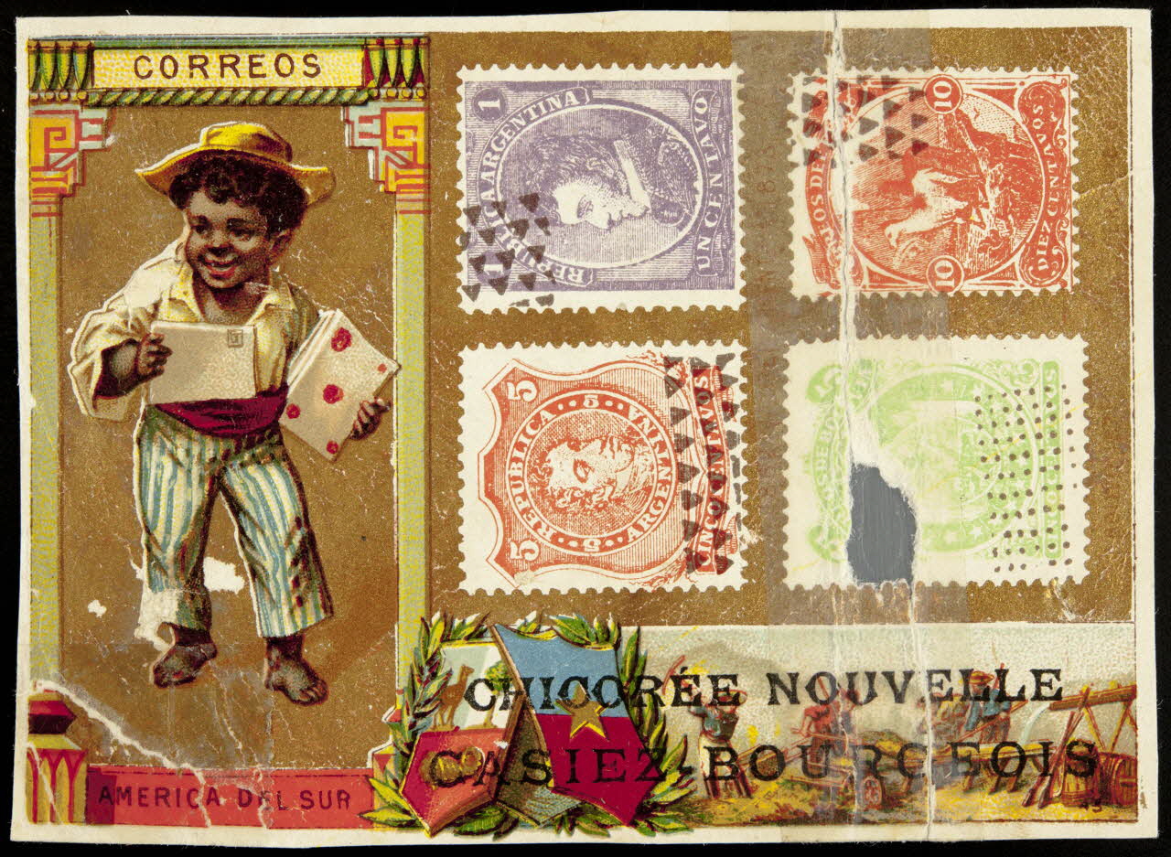 carte réclame CORREOS  AMERICA DEL SUR 1998.77.214.8 Photo