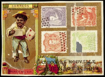 carte réclame CORREOS  AMERICA DEL SUR 1998.77.214.8 Photo