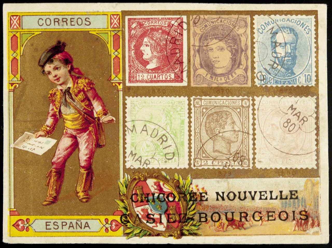 carte réclame CORREOS  ESPANA 1998.77.214.9 Photo