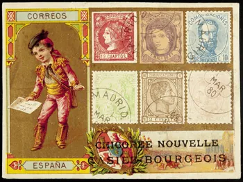 carte réclame CORREOS  ESPANA 1998.77.214.9 Photo