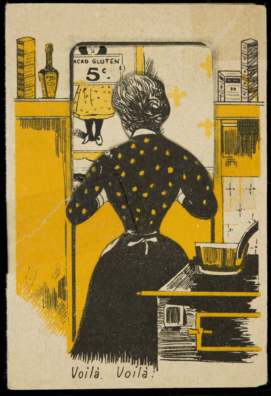 carte réclame Voilà, Voilà 1998.77.220.1 Photo