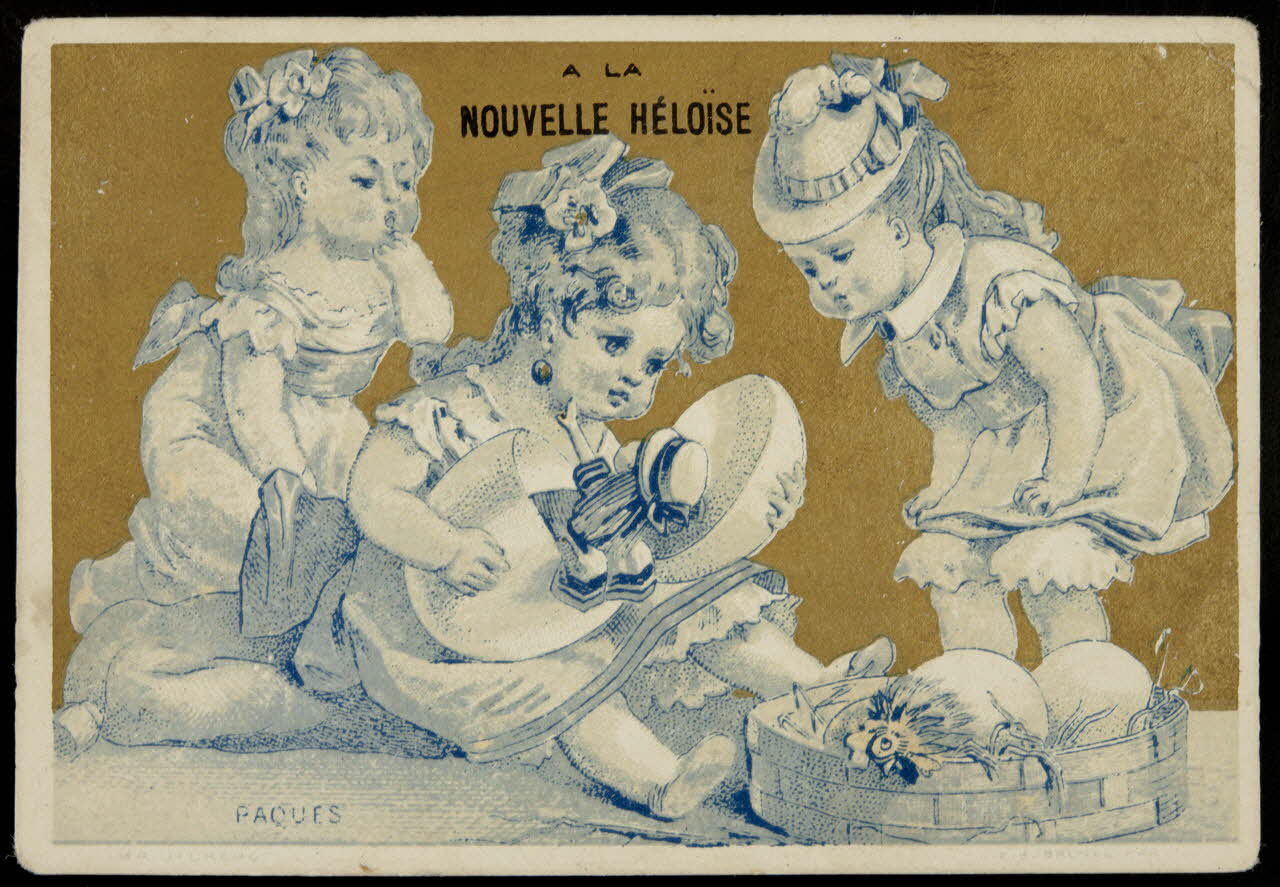 carte réclame PAQUES 1998.77.222.3 Photo