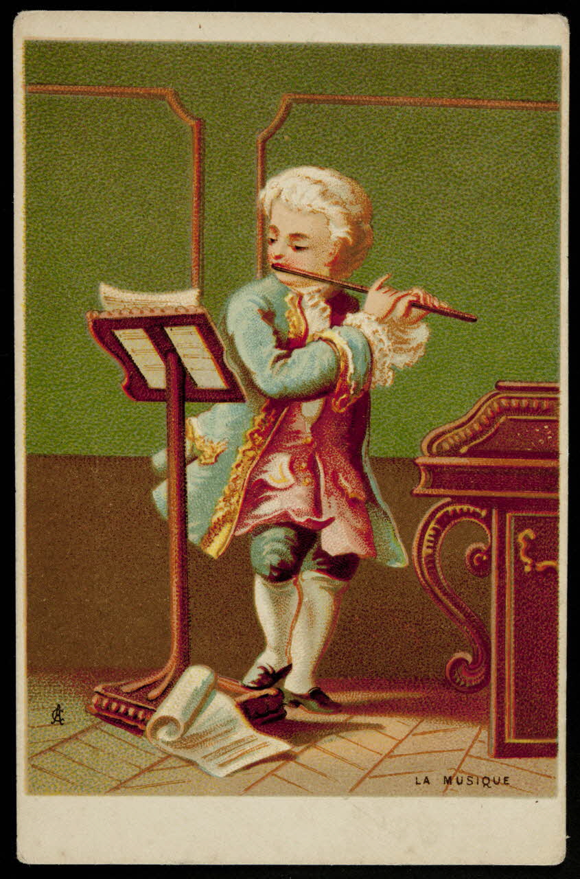 carte réclame LA MUSIQUE 1998.77.230.1 Photo