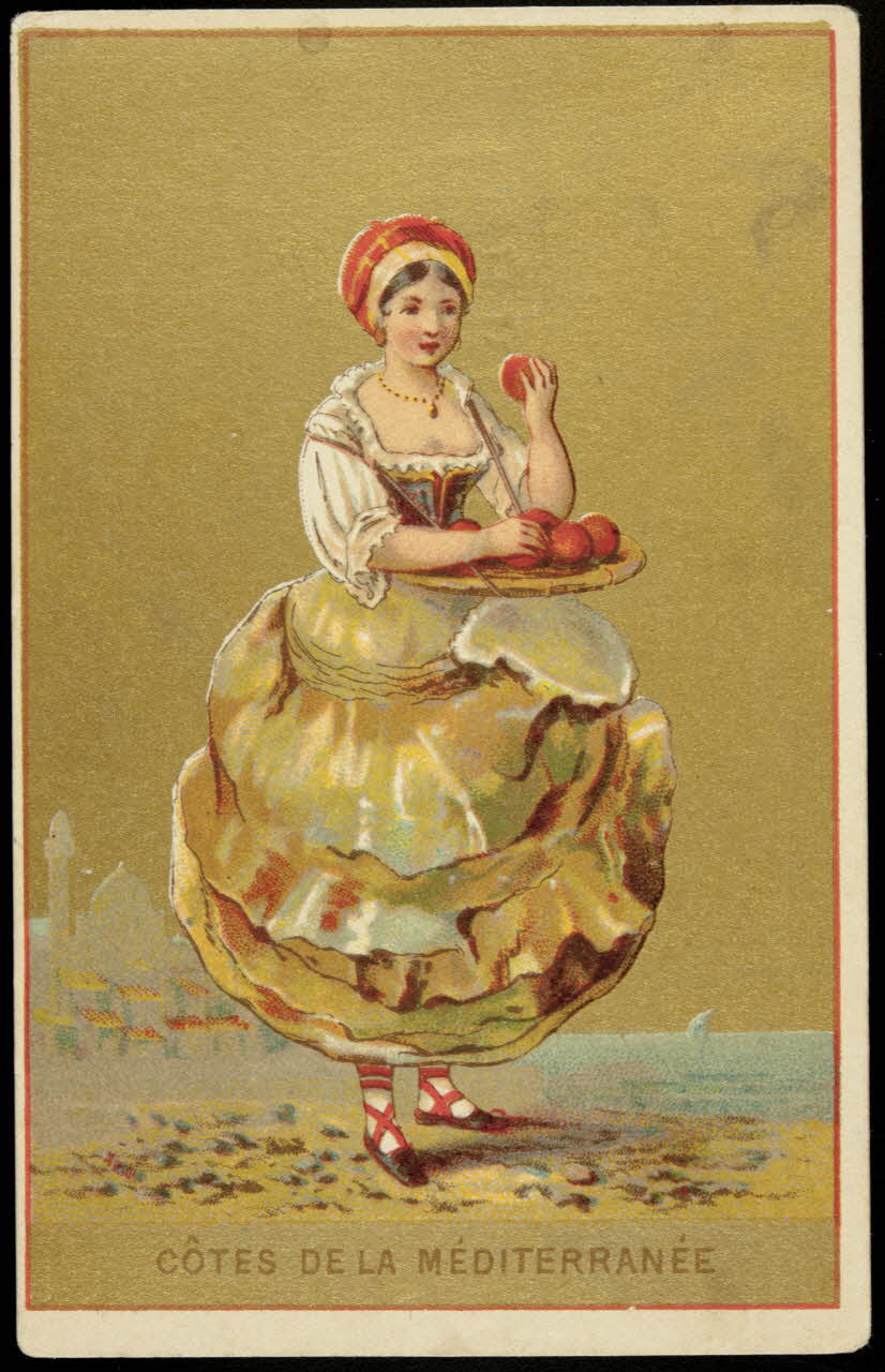 carte réclame COTES DE LA MEDITERRANEE 1998.77.242.4 Photo