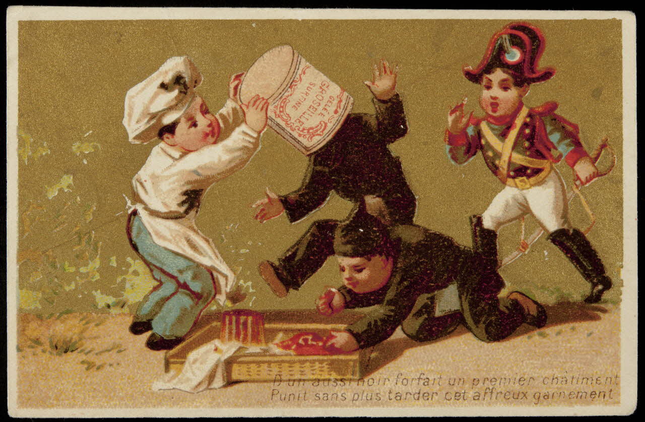 Testu & Massin carte réclame chromo Paris 1876-1903 1998.77.245.3 Photo