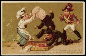 Testu & Massin carte réclame chromo Paris 1876-1903 1998.77.245.3 Photo