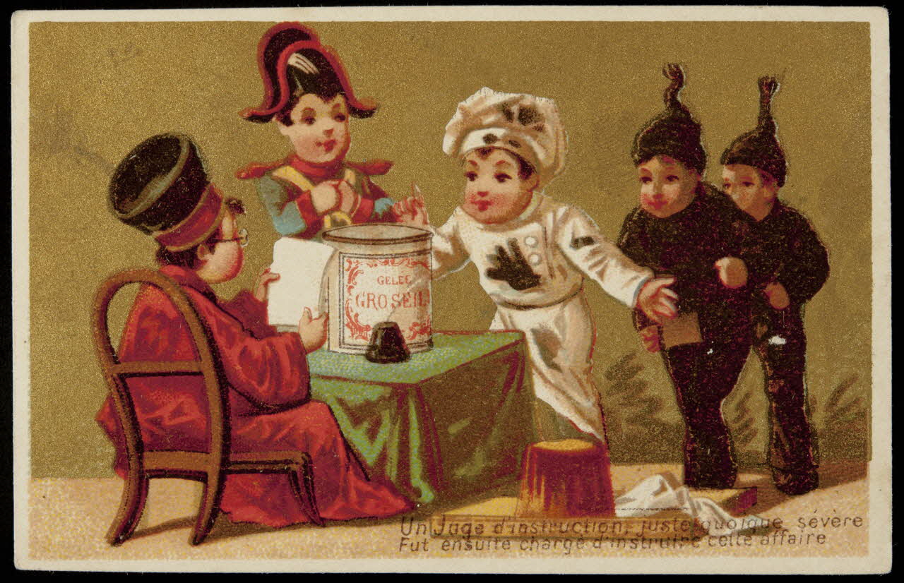 Testu & Massin carte réclame chromo Paris 1876-1903 1998.77.245.5 Photo