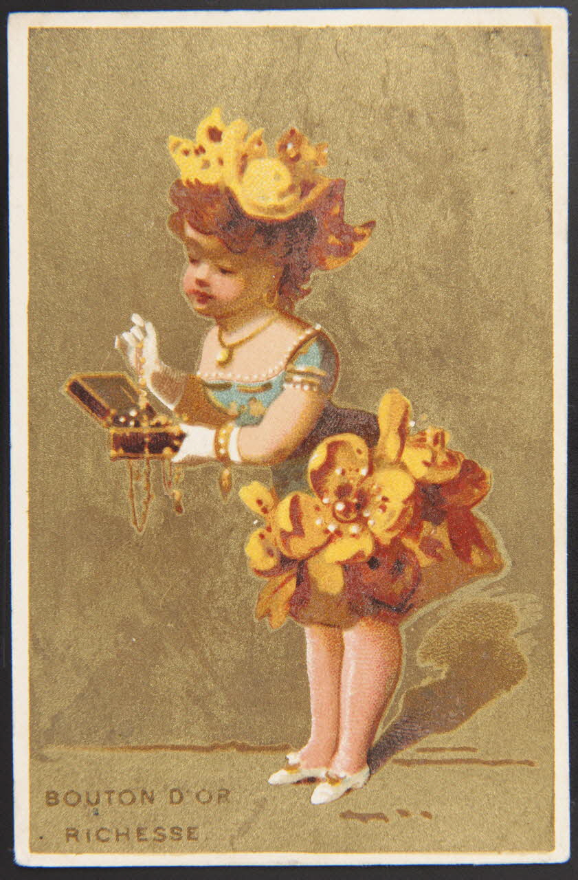 carte réclame BOUTON D'OR  RICHESSE 1998.77.248.3 Photo