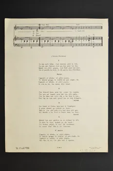 chanson petit format 1969.88.1397 Photo Mucem