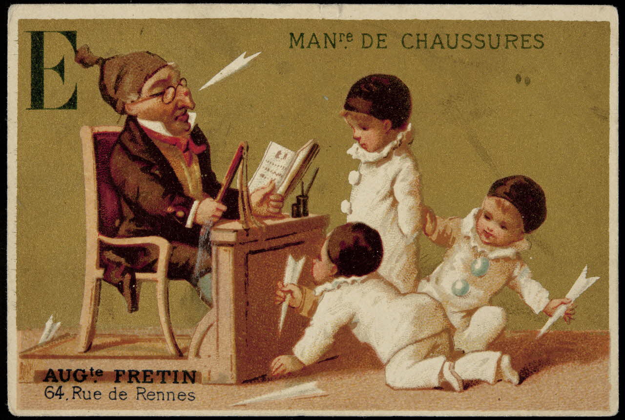 carte réclame Les garnements. 1998.77.249.1 Photo