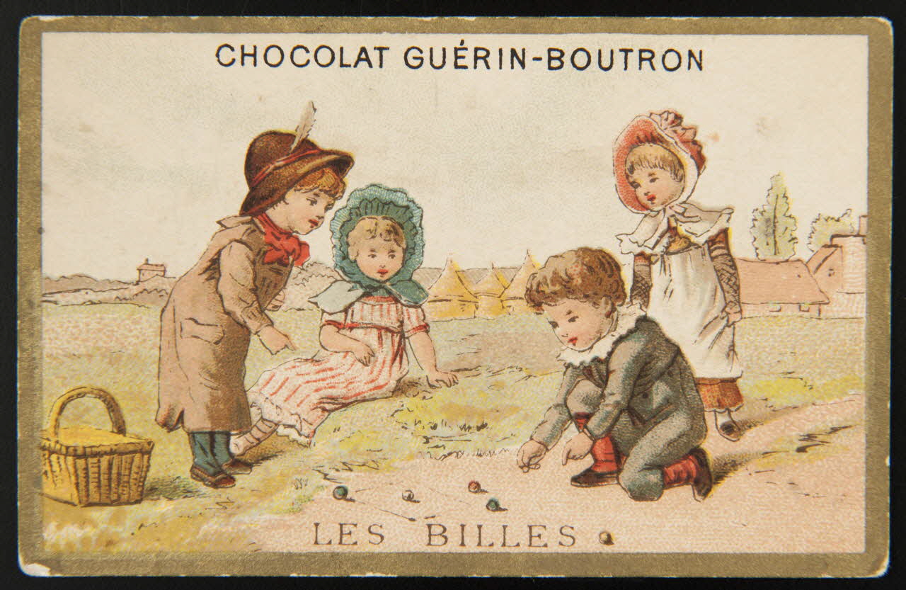 carte réclame LES BILLES 1998.77.255.1 Photo