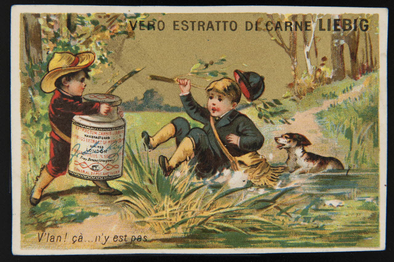 carte réclame V'lan ! cà... n'y est pas Paris 1883-1887 1998.77.269.3 Photo