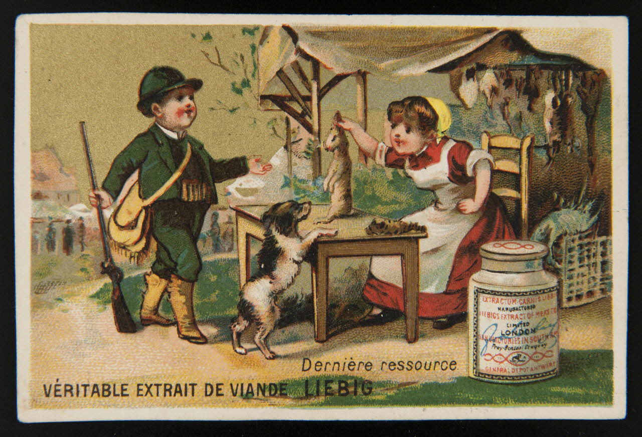 carte réclame Dernière ressource Paris 1883-1887 1998.77.269.4 Photo