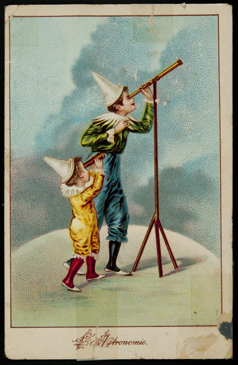 H. Landsberg carte réclame L'Astronomie Paris 1890-1900 1998.77.273.4 Photo