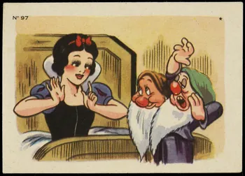 carte réclame Blanche Neige et les sept nains 1998.77.299.1 Photo
