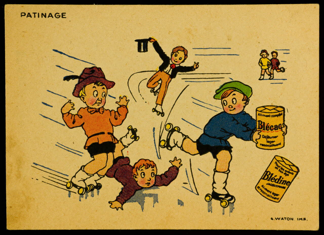 carte réclame PATINAGE 1998.77.308.1 Photo
