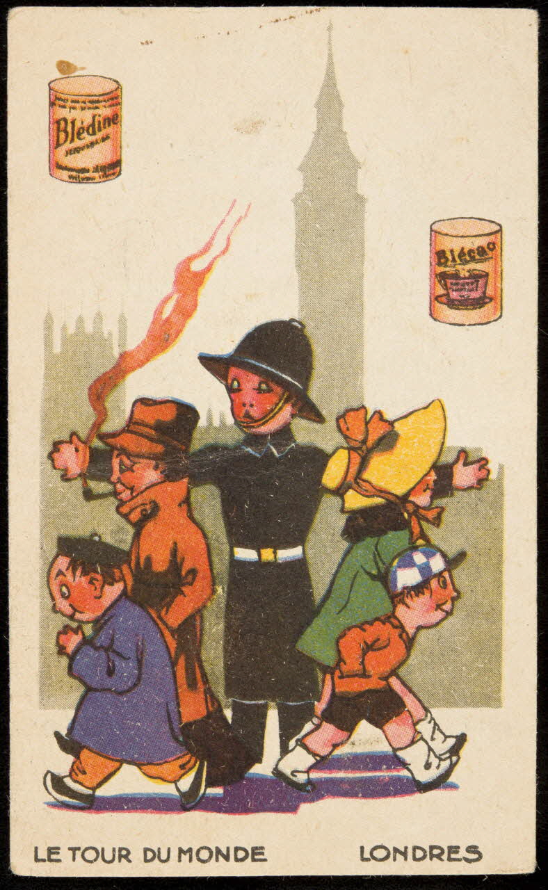 carte réclame LE TOUR DU MONDE  LONDRES 1998.77.311.1 Photo