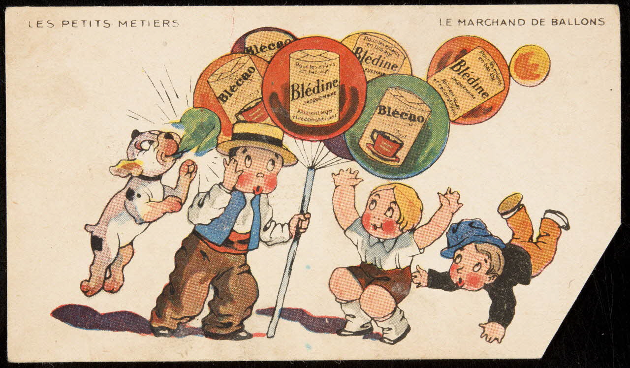 carte réclame LES PETITS METIERS  LE MARCHAND DE BALLONS 1998.77.312.1 Photo