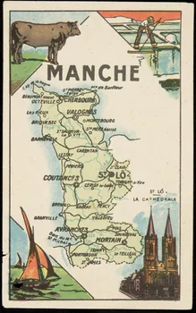 carte réclame MANCHE 1998.77.313.1  Photo