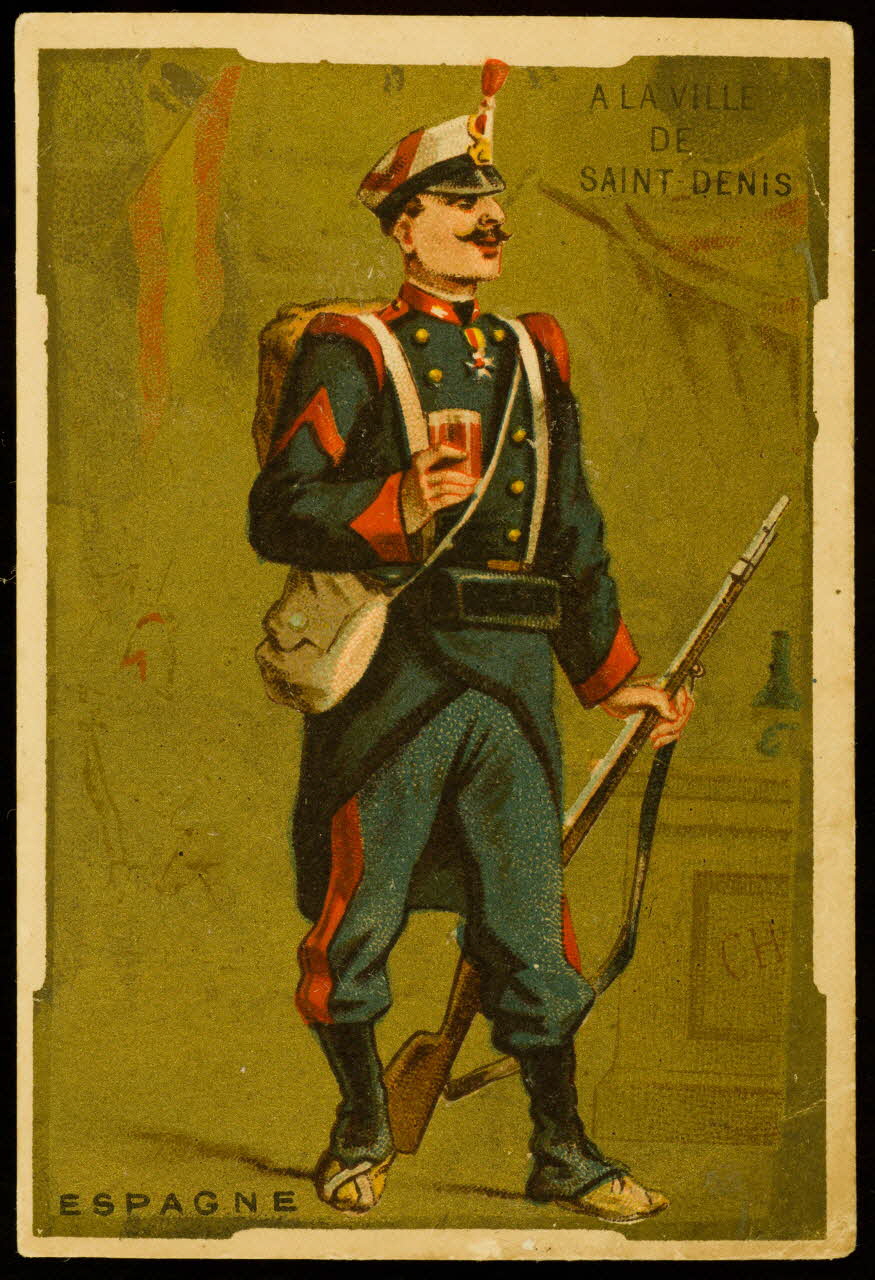 carte réclame chromo Paris 1881-1886 1998.77.336.3 Photo